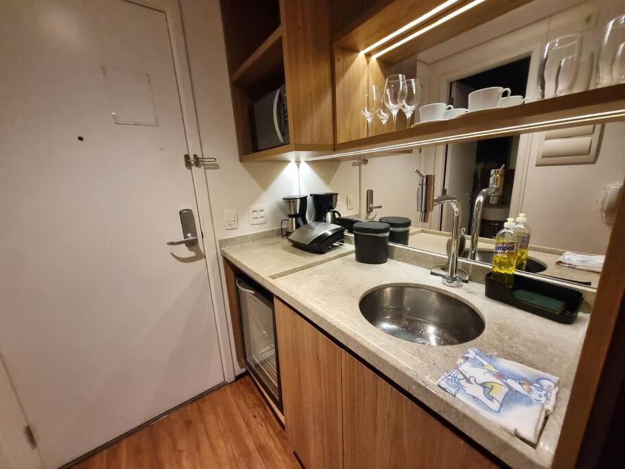 Ferienwohnung Apto Andar Alto, Consolacao, Coracao Sp, 1108 São Paulo Exterior foto