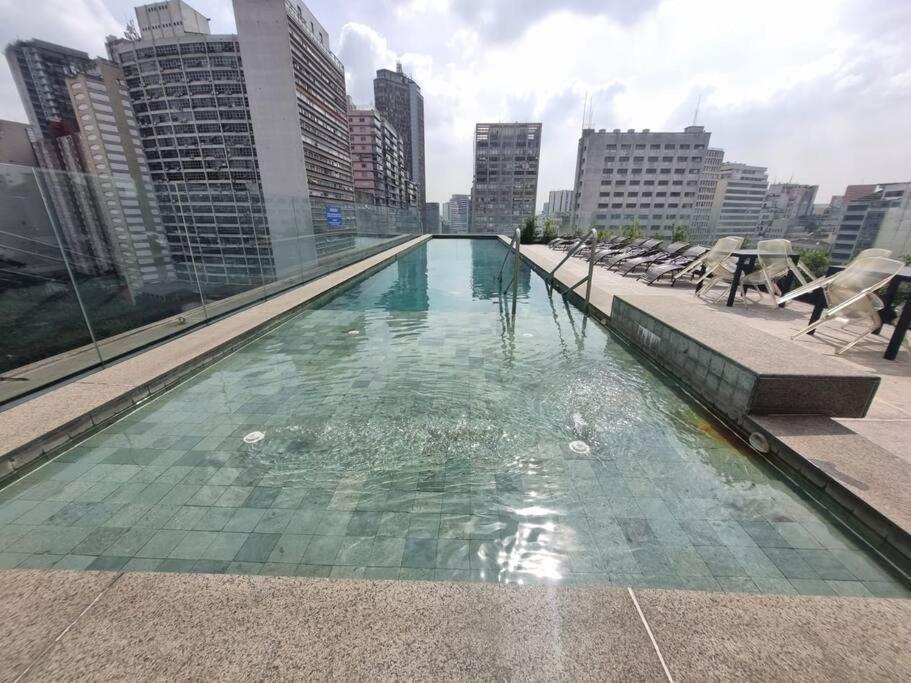 Ferienwohnung Apto Andar Alto, Consolacao, Coracao Sp, 1108 São Paulo Exterior foto